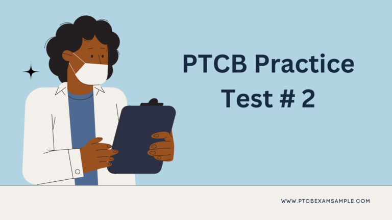 PTCB Practice Test 2